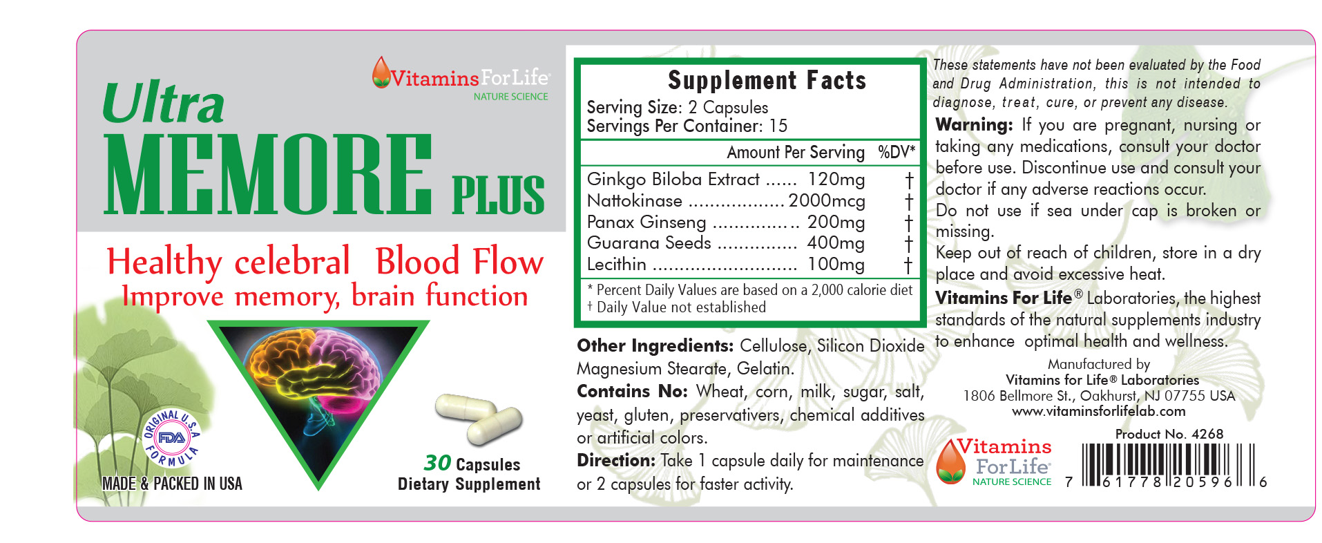 4268   Ultra Memore Plus (F)